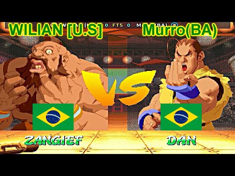 Street Fighter Alpha 2 - WILIAN [U.S] vs Murro(BA) FT5