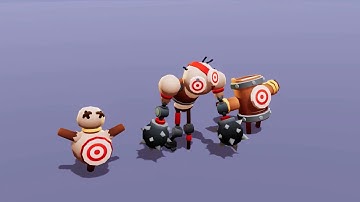 www.Meshtint.com | Target Training Dummy Evolution Pack Cute Series