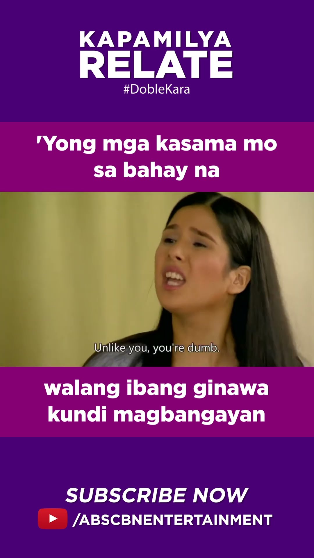 'Yong mga kasama mo sa bahay na walang ibang ginawa kundi magbangayan | Kapamilya Shorts