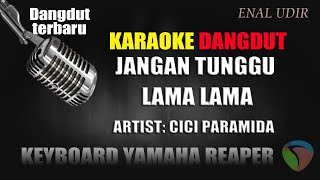 Karaoke Dangdut Jangan Tungu Lama Lama - Cici Paramida