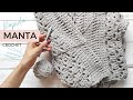 Manta a crochet SUPER RAPIDA☀️