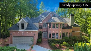 MUST SEE- LUXURIOUS HOME FOR SALE IN SANDY SPRINGS, GEORGIA - 5 Bedrooms - 4.5 Bathrooms