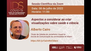 Sessão Científica com Alberto Cairo screenshot 2