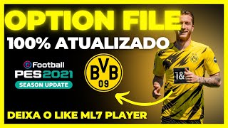 Option File PES 2021 100% COMPLETO para Outubro de 2023 com todas ligas atualizadas !!!