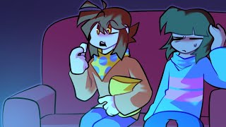 • Movie And Snacks (Gone Wrong) - Animation (Undertale And Undertale Yellow) •