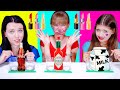 Drink Race with Makeup For Loser | ASMR Food Challenge