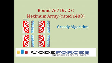 Codeforces Round 767 Div 2 C / Div 1 A: Meximum Array (rated 1400)  - Greedy; Math