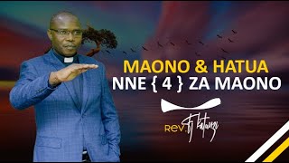 MAONO & HATUA NNE ZA MAONO  - BY BISHOP FJ KATUNZI.