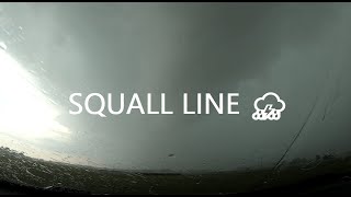 Äikesejaht 6.08.2022 / Squall line thunderstorm over Eastern Estonia 6 August, 2022.