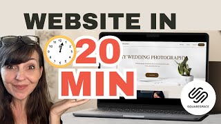 Create A Beautiful Website in 20 Minutes Using Squarespace