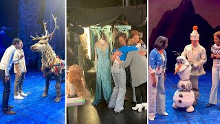 Go behind-the-scenes with Disney's Frozen show in San Francisco