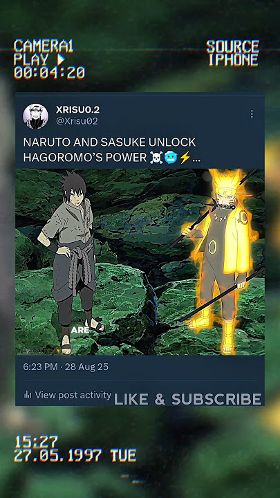 POWER OF HAGOROMO ☠️...