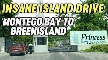 Jamaica’s Most BREATHTAKING Coastal Drive! 🚗 Montego Bay to Green Island In 4k