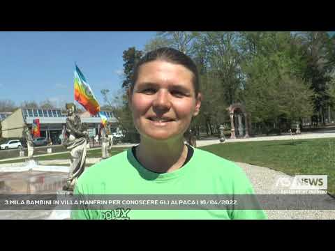 3 MILA BAMBINI IN VILLA MANFRIN PER CONOSCERE GLI ALPACA | 16/04/2022