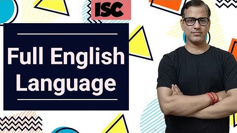 Entire English Language Class 12 | English Paper One ISC | ISC English Grammar | @star_commerce
