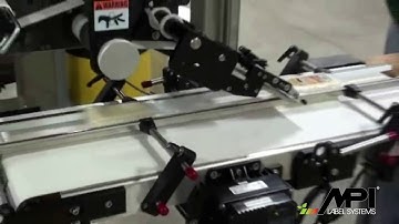 CTM Top Bottom Split Conveyor Labeling System