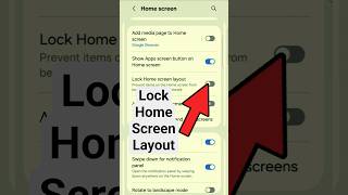 Lock Home Screen Layout on Samsung #lockscreen #howto