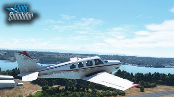 MSFS G36 Bonanza in the PNW on PilotEdge