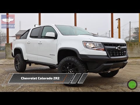 Video: 2021 Colorado ZR2 è Il Pick-up Fuoristrada Più Capace Di Chevy