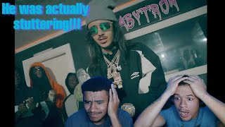 HE STUTTERED WHOLE SONG AND WENT CRAZY-  BabyTron - Stutter Flow (Reaction)