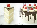 Buttercream Suizo &amp; Drip cake de Vainilla | Swiss Meringue Buttercream cake | Dasilé