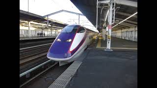 【E3系2000番台】東北新幹線 145B つばさ145号新庄行き・やまびこ145号仙台行き発車@宇都宮 2016年3月【E2系1000番台】
