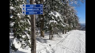 Mont Orford versant Alfred Desrochers La Grande Allée