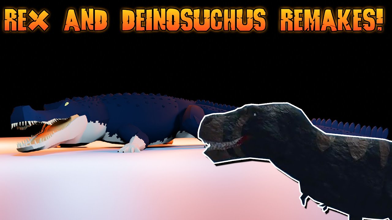 The Deinosuchus Remodel Rex Remake Animations Dinosaur Simulator Youtube - roblox dinosaur simulator alligator