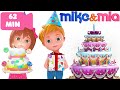 Happy Birthday Song | Nursery Rhymes & Kids Songs - Mike and Mia