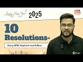 ⚡️10 New Year Resolutions Every UPSC Aspirant Must take to crack UPSC Prelims-2025 🔥