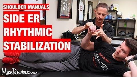 Shoulder External Rotation with Rhythmic Stabilization