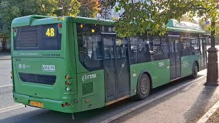 ЛиАЗ-5292.67 (CNG) || АУ 115 72 || 48 маршрут || г. Тюмень