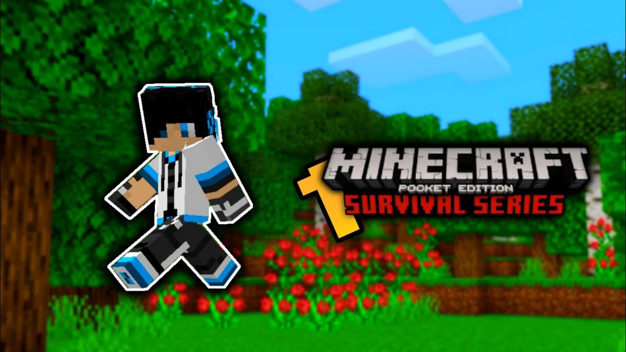 A New Journey Begin in Minecraft pe in hindi||Minecraft pe survival ...