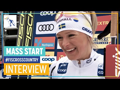 Frida Karlsson | "I felt so strong in the end" | Women's Mass Start | Oslo | FIS Cross Country