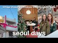 December in seoul  morning routine vintage shops and christmas cafe hopping