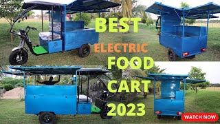 New e rickshaw Food Cart, electric food van @SkyyRiderElectric