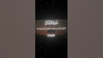 سورة الأنفال|27-28|القارئ:#محمد_اللحيدان #قران #quran #راحة_نفسية #قران_كريم#تلاوة_هادئة#تلاوة_خاشعة