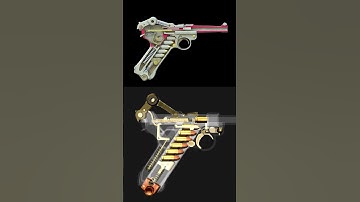 Luger P08: The Iconic German Pistol That Defined Two World Wars #shorts #lugerp08 #luger