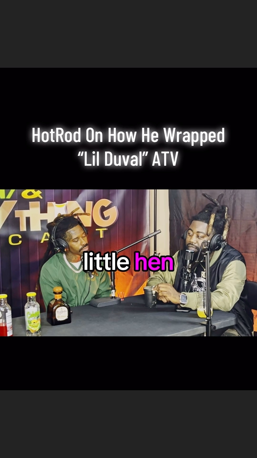 How Lil Duval Got His ATV Wrapped By HotRod ?