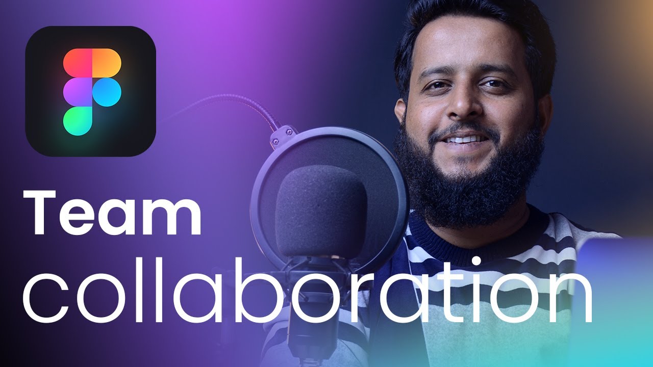 Team Collaboration in Figma - UX UI design tutorial in Urdu / Hindi اردو by the2px