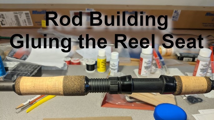 Reel seat glue up 