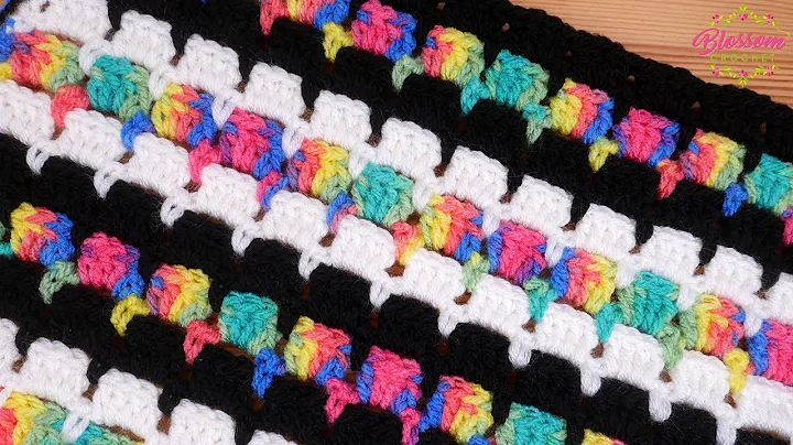 Learn the Easiest Chunky Block Stitch crochet blanket!