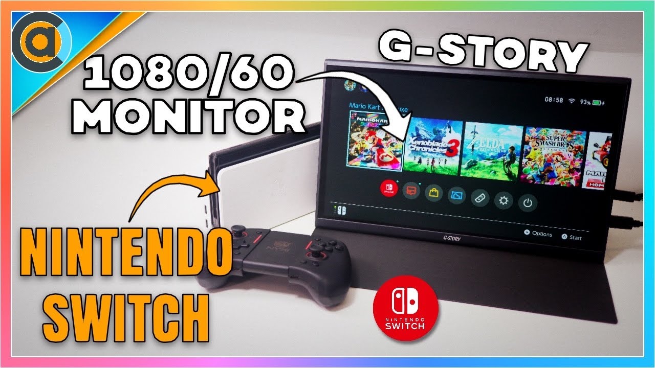 G-STORY 10.1'' Portable Monitor for Switch - GS101NT –