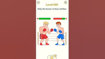 Help the boxer in blue clothes DOP 2 Level 924 #shorts