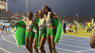 Nigeria 🇳🇬 Win Big In Women’s 4X400m Final - African Games 2023