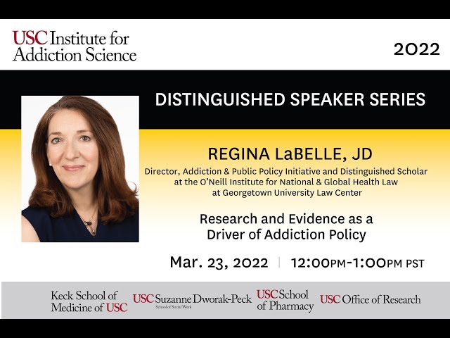IAS Distinguished Speaker Series - Regina LaBelle