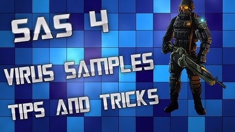 SAS Zombie Assault 4 Virus Samples Tips and Tricks Updated