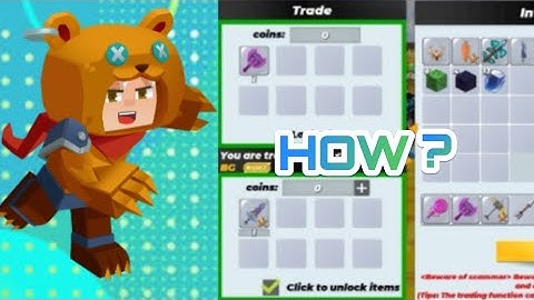 Proof (7) how to get rich using new trade system in skyblock blockman go