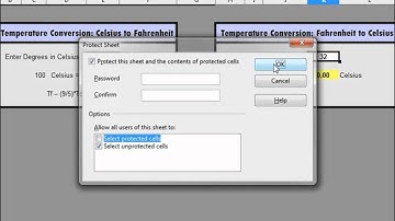 29- Libre Office - Calc, Open Office -- Calc, Excel Tutorial -- Protect sheet allow calculations
