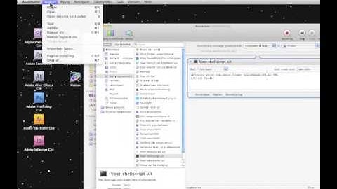 Tutorial - Mac OS X - Create show and hide hidden files Finder shortcuts